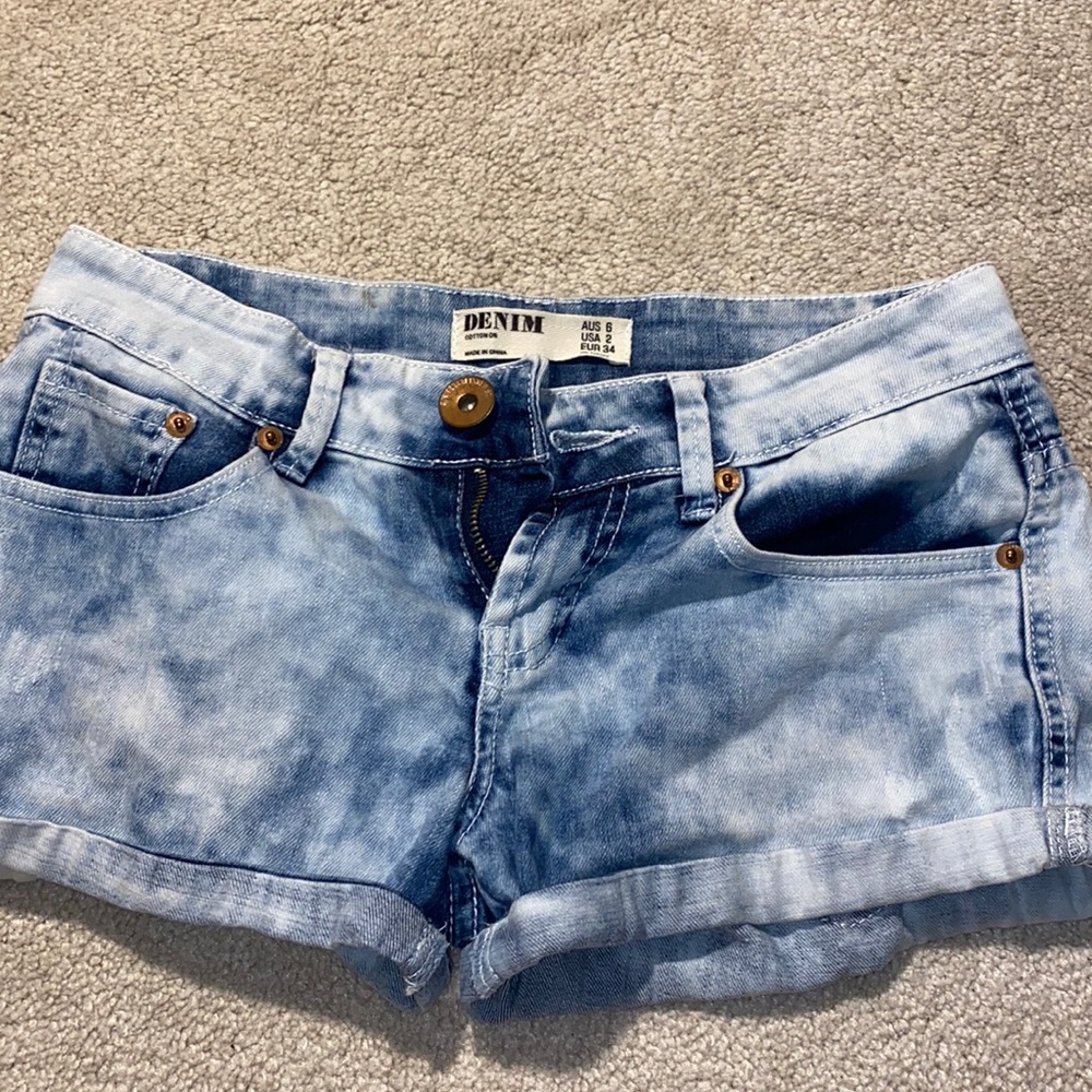 Jean shorts size 2